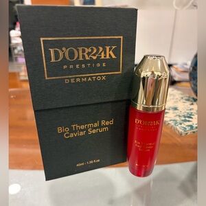 D’OR24K Ultimate Dermatox Red Caviar Serum #8 - Luxury Anti-Aging Skincare NIB